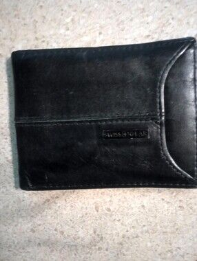Swiss Gear Black Leather Men's Wallet